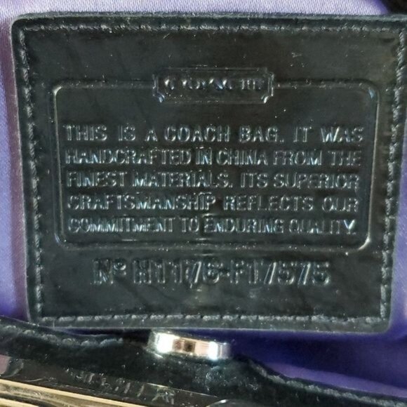 Coach Shoulder Bag Optic C Signature Applique Poppy GLAM TOTE WOMEN'S WOMAN'S - Picture 10 of 15